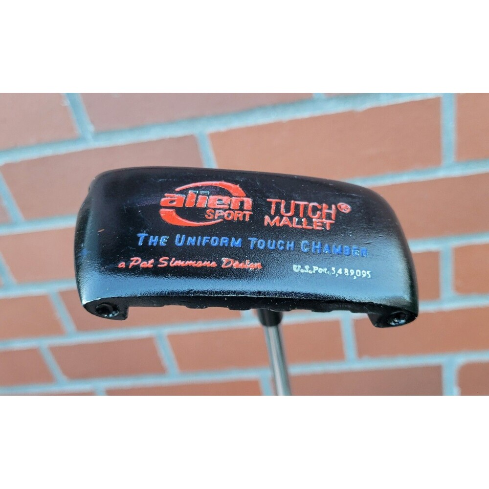 Alien Sport Tutch Mallet The Uniform Touch Chamber Steel Shaft 35" Putter RH